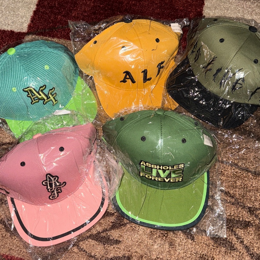 Assholes Live Forever (ALF) SnapBack Baseball Caps- Various/Choose One New